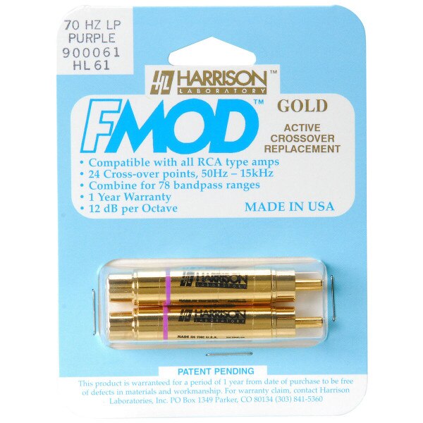 Harrison Labs FMOD 6500Hz High Pass Super Tweeter Electronic Crossover (2 Pack) - Made In USA